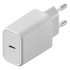 Сетевое зарядное устройство INTERSTEP USB type-C, 3A, белый