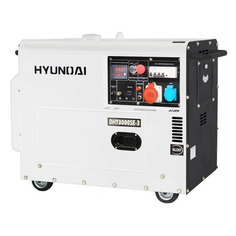 Дизельный генератор Hyundai DHY 8000SE-3, 380/220/12, 6.5кВт