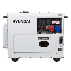 Дизельный генератор Hyundai DHY 8500SE-T, 380/220/12, 7.2кВт