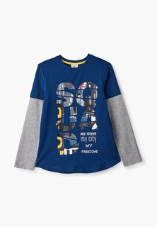 Лонгслив Button Blue 