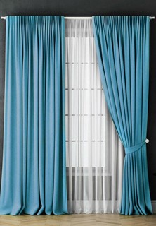 Комплект тюль и шторы Pasionaria Каспиан, 170х270