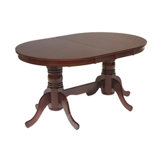 Стол TC dark brown 100x152,4+76,8x45,7 см