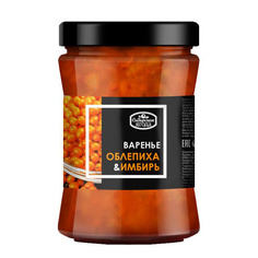 Варенье Сибирская ягода облепиха с имбирем 300 г