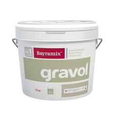 Штукатурка Bayramix Gravol 1,5 мм GR001 15 кг