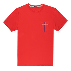 Мужская футболка Pantelemone MF-898 красная