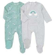 Комплект из 2 цельных пижам LaRedoute