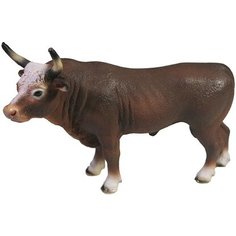Фигурка литая корова Ремеко-М светло-коричневый 13x4,5 см 1 шт Без бренда