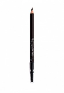 Карандаш для бровей Seventeen Seventeen. BROW ELEGANCE ALL DAY PRECISION LINER т.02 темный коричневый, 1.8 г