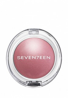 Румяна Seventeen Seventeen. перламутровые PEARL BLUSH POWDER т.01 темно розовый, 7.5 г