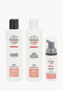 Набор для ухода за волосами Nioxin NIOXIN система 4: шампунь (150 мл), кондиционер (150 мл), маска (40 мл)