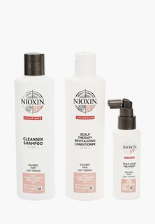 Набор для ухода за волосами Nioxin NIOXIN система 3: шампунь (300 мл), кондиционер (300 мл), маска (100 мл)