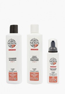Набор для ухода за волосами Nioxin NIOXIN система 4: шампунь (300 мл), кондиционер (300 мл) и маска (100 мл)