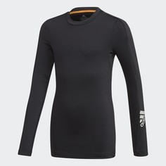 Теплый лонгслив для фитнеса Alphaskin AEROREADY adidas Performance