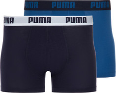 Трусы мужские Puma Basic Boxer, 2 штуки, размер 44-46