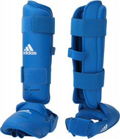 Защита голени и стопы adidas, Синий, S