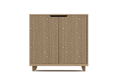 Комод meganom pacman (uniquely) коричневый 83x83x40 см.