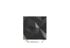 Комод edge (uniquely) черный 200x90x55 см.