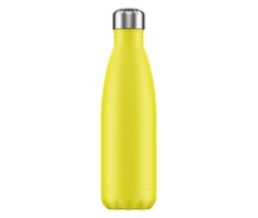 Термос neon yellow (chilly s bottles) желтый 7x26x7 см.