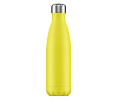 Термос neon yellow (chilly s bottles) желтый 7x26x7 см.