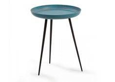 Круглый столик sacke (la forma) синий 51 см.