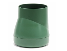 Горшок цветочный hill pot (qualy) зеленый 13x13x13 см.