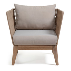 Кресло bellano (la forma) серый 86x70x80 см.