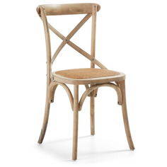 Деревянный стул silea (la forma) бежевый 50x88x52 см.