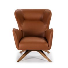 Рабочее кресло (angel cerda) коричневый 86x90x75 см.