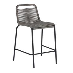 Барный стул glenville (la forma) серый 48x88x55 см.