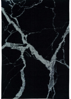 Ковер statuario balck (carpet decor) черный 160x230 см.