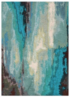 Ковер laguna aqua (carpet decor) голубой 160x230 см.