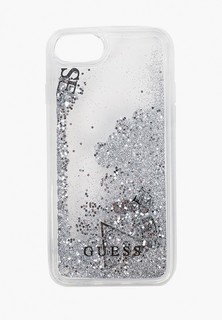 Чехол для iPhone Guess 7 / 8 / SE 2020, Glitter Hard Silver
