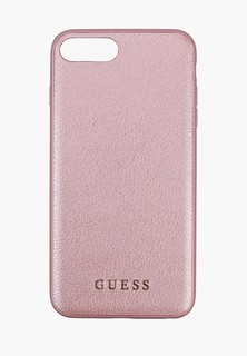 Чехол для iPhone Guess 7 Plus/8 Plus, Iridescent Hard PU Rose gold