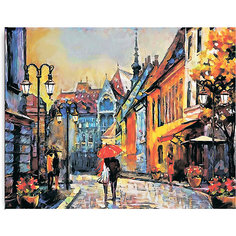 Картины мозаикой Цветной "Город Европы"