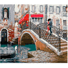 Картины мозаикой Цветной "Мост влюбленных"