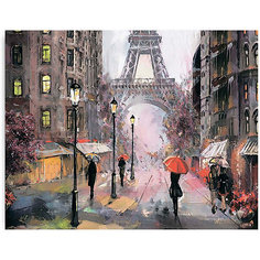 Картины мозаикой Цветной "Париж под дождем"
