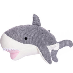 Вязаная игрушка ABtoys Knitted Акула, 40 см