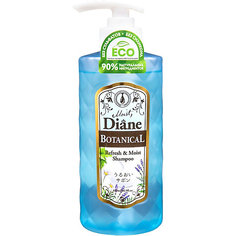 Бессиликоновый бессульфатный шампунь Moist Diane Botanical Refresh Питание, 480 мл
