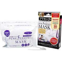 Маска Japan Gals Pure5 Essence с плацентой, 30 шт