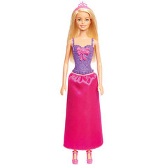 Кукла Barbie "Принцесса" блондинка, в розовой юбке, 28 см, GGJ94 Mattel
