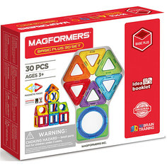 Магнитный конструктор MAGFORMERS Basic Plus 30 set