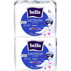 Прокладки Bella Perfecta Ultra Maxi Blue супертонкие, 2х8 шт, new