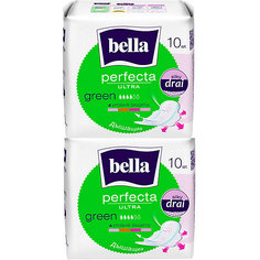 Прокладки Bella Perfecta Ultra Green супертонкие, 2х10 шт, new design