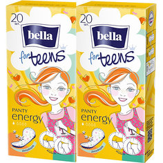 Ежедневные прокладки Bella For Teens Energy deo экстратонкие, 2х20 шт