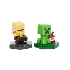 Набор фигурок Minecraft Earth Эвокер и Крипер,с NFC - чипом Mattel