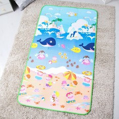 Коврик детский на фольгированной основе, размер 180х100см Крошка Я