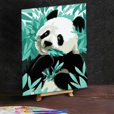 Картина по номерам с дополнительными элементами