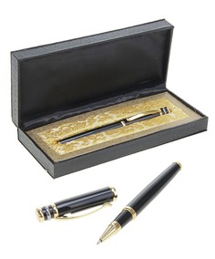 Ручка капиллярная, подарочная, в кожзам футляре, Calligrata