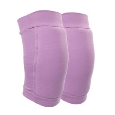 Наколенники для гимнастики и танцев с уплотнителем, размер xs (3-6 лет), цвет сиреневый Grace Dance