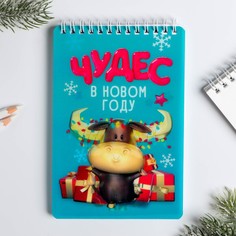 Блокнот на пружине Зимнее волшебство